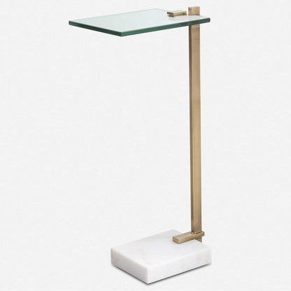 Butler Accent Table White