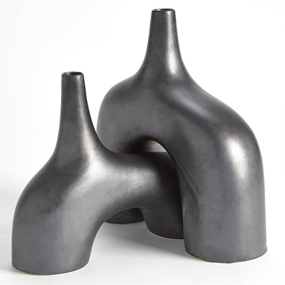 Stretch Vase-Black-Small