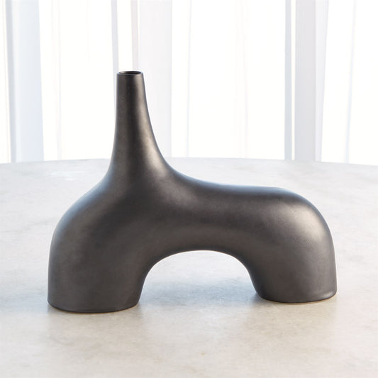 Stretch Vase-Black-Small