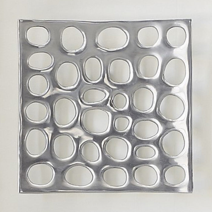 Polka Dot Wall Tile Silver