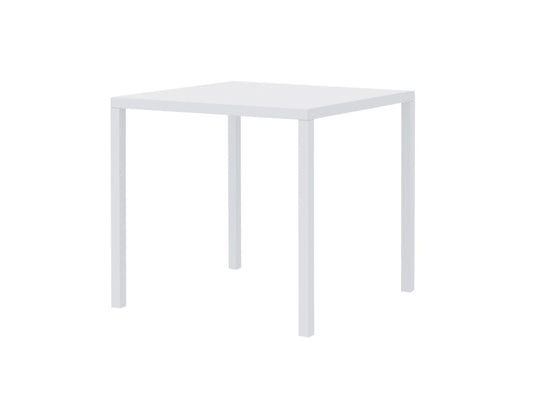 Italian Garden Outdoor Dining Tables Quatris SQ DT WHT