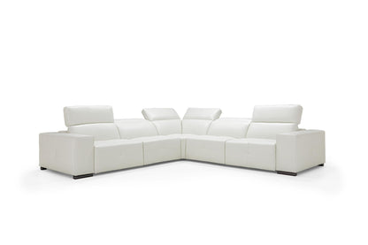 Camilla Italian Leather Sectional Sofa