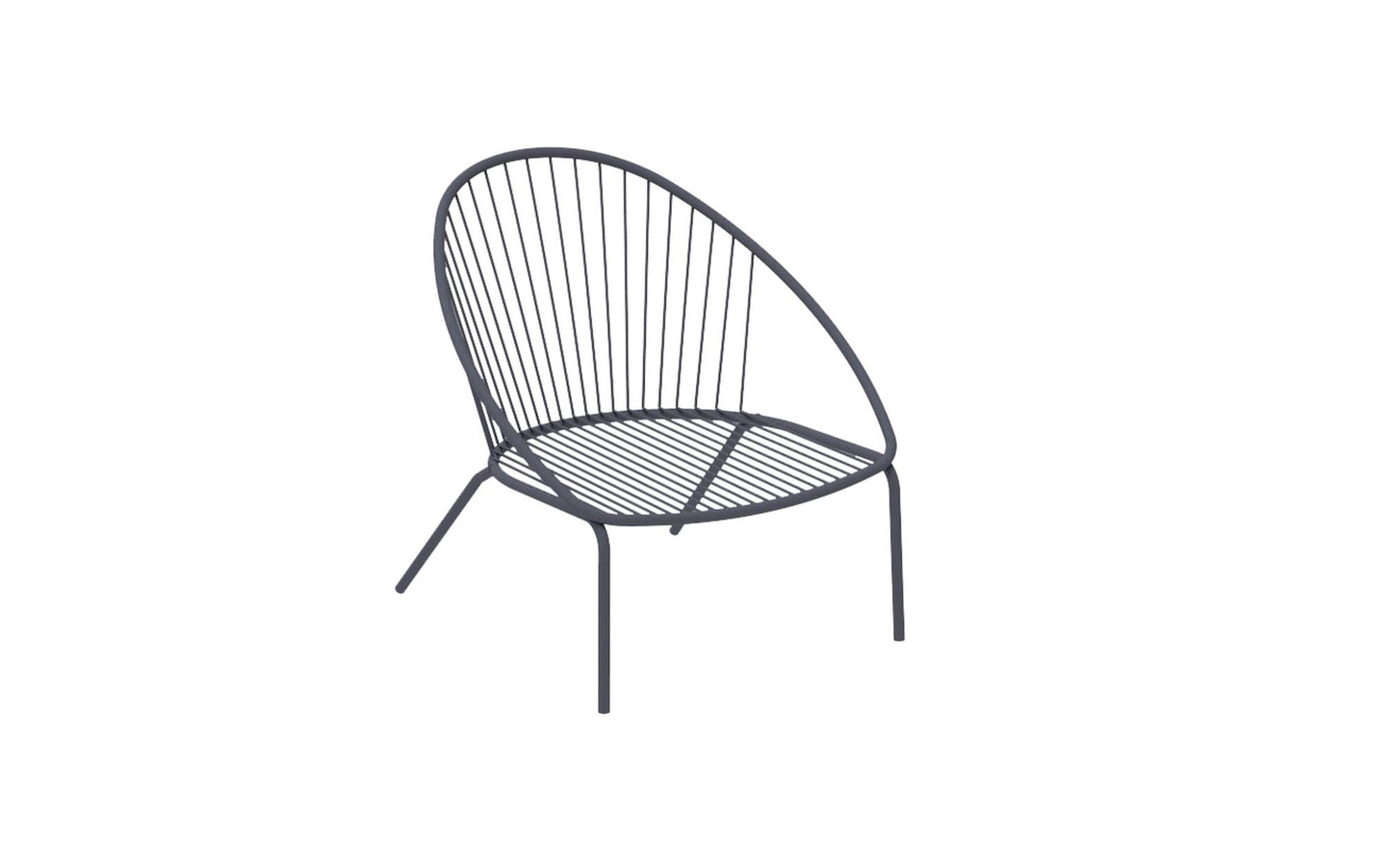 Italian Garden Outdoor Accent Chairs Aria ACH GRY