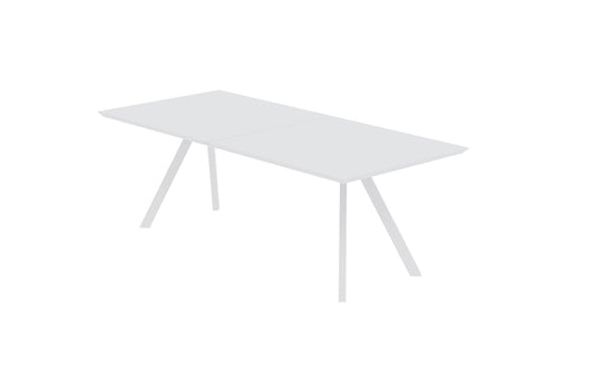 Italian Garden Outdoor Dining Tables Dasy EXT DT WHT