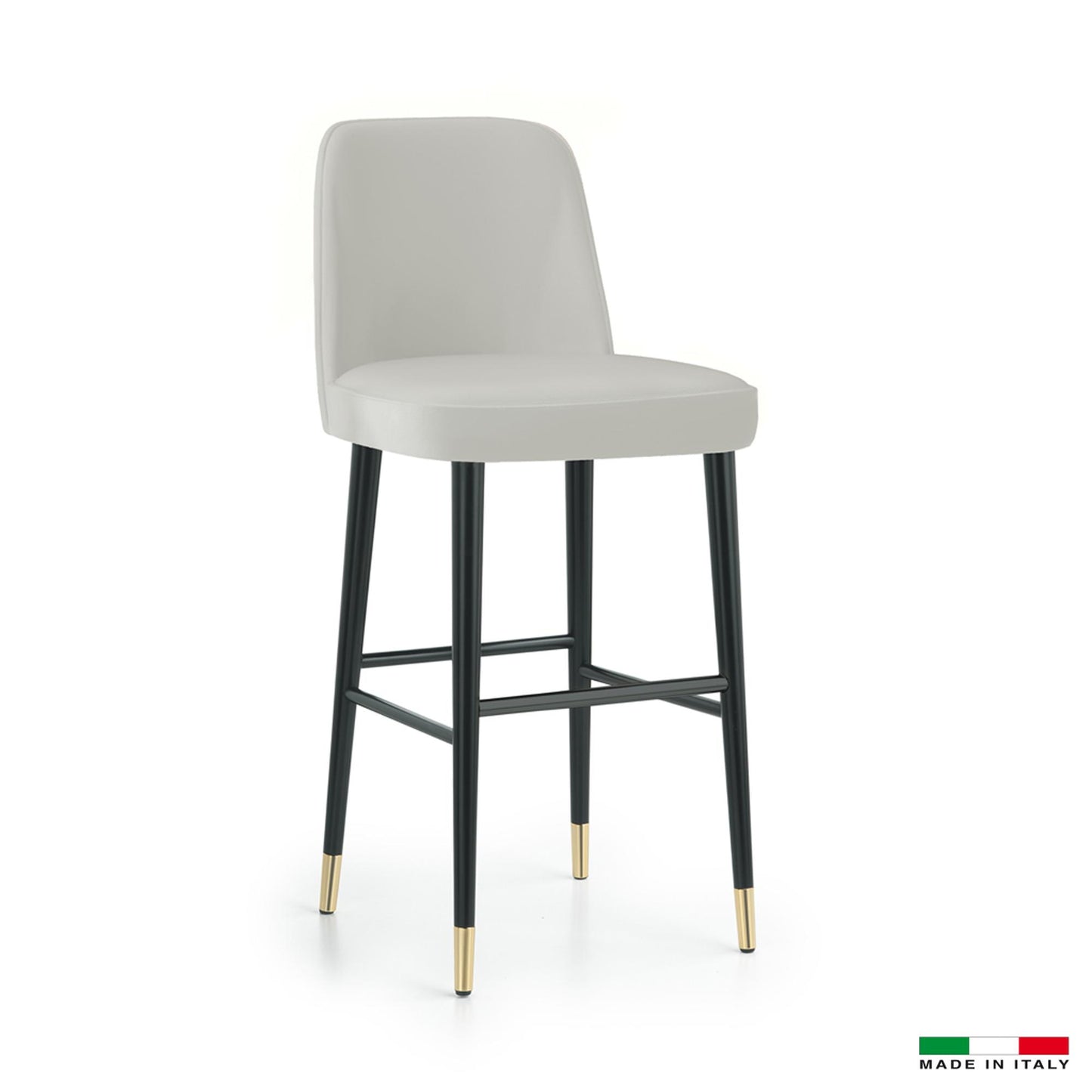 Cap-Bar Stool WHT