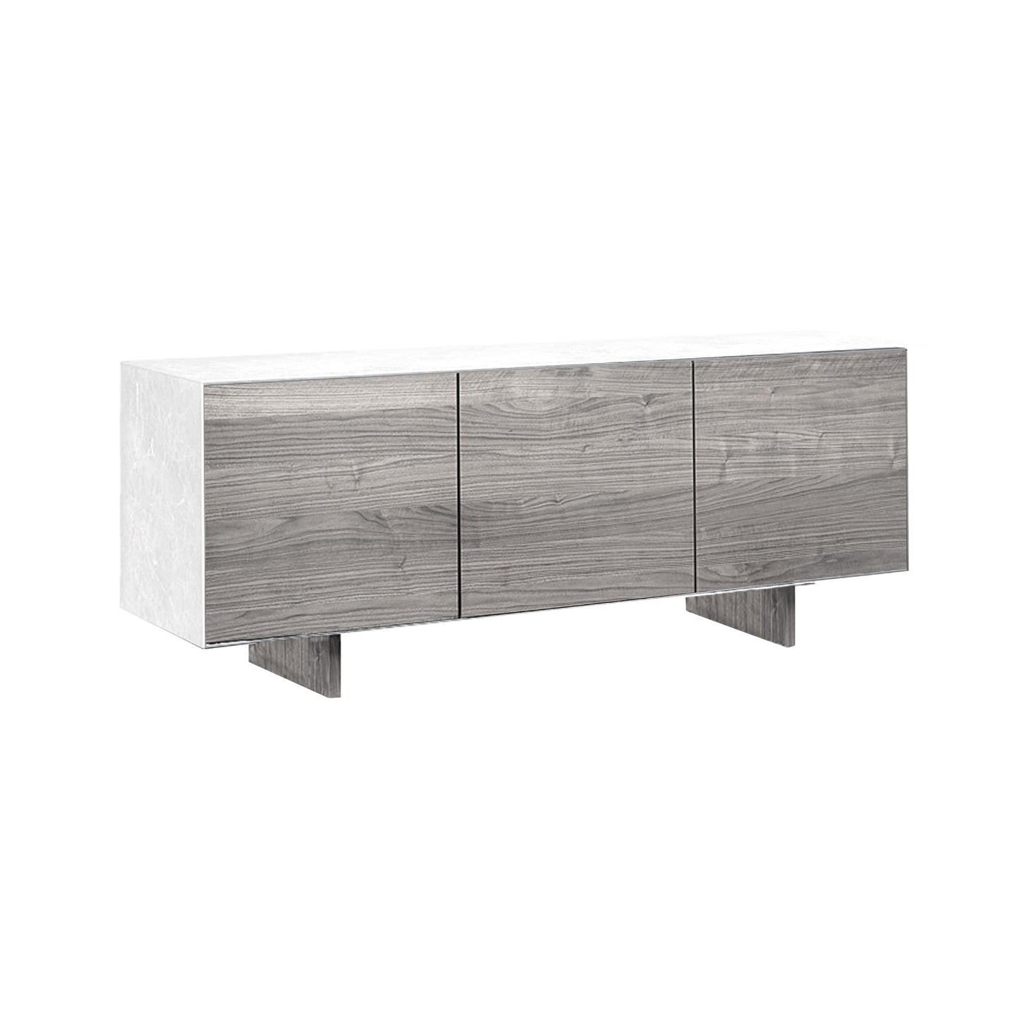 Thin Sideboard WHT/GRY