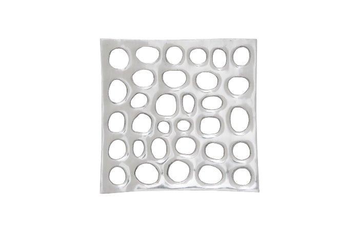 Polka Dot Wall Tile Silver