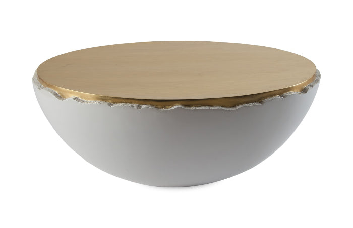 Broken Egg Coffee Table White