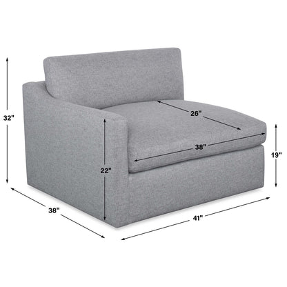 Slope Sofa, Right Arm Facing Chair